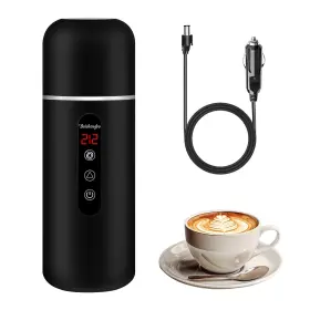 Yoshime 762949141892 Electric Travel Kettle 12v/24v Car Coffee Warmer Portable Hot Water Bo
