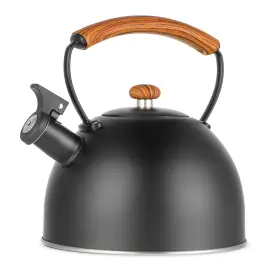 Yssoa 198401014976 Whistling Stovetop Tea Kettle 3.17 Quart Stainless Steel Teapot With Cool To