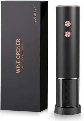 Kp4-372001 Yydsbays Electric Wine Bottle Opener Automatic Corkscrew Rechargeable Gold