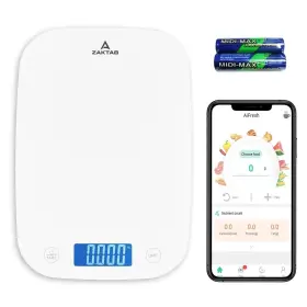 K60h Zaktab Stainless Steel Digital Kitchen Food Scale For Perfect Baking Cooking And Diet