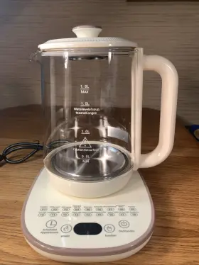 Xsl-ysh117 Zhongshan Health Care Pot Electric Kettle 1.8 L With 18 Functions Infuser And Egg Rack Nib