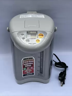 Cd-jwc30 Zojirushi Micom Water Boiler And Warmer 3.0l Silver Gray -made In Japan