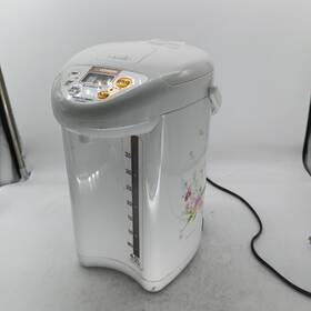 Zojirushi Cd-jwc40 Water Boiler Warmer 4l White Floral Made In Japan Cd-jwc40-fz