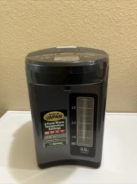 Cd-nac40 Zojirushi Micom Water Boiler And Warmer 4 Liter Metallic Black Used