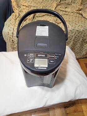 Zojirushi Cd-nac50 5.0l Micom Water Boiler And Warmer - Metallic Black