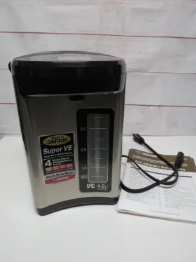 Cv-jac40 Zojirushi Ve Hybrid Water Boiler And Warmer - Silver