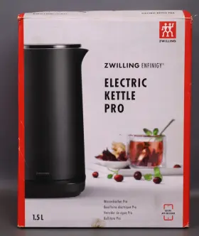 Zwilling J.a. Henckels 009839537172 Enfinigy Cool Touch 1.5-liter Electric Kettle Pro Cordless Tea