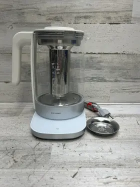 Zwilling J.a. Henckels 035886642259 Enfinigy Glass Kettle 1.7l Silver Preowned