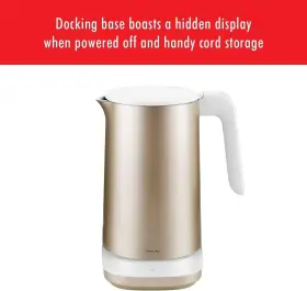 53101-503-0 Zwilling J.a. Henckels Enfinigy 1.56- Quart Cool Touch Electric Pro Cordless Tea Kettle Gold