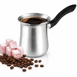 Destalya Turkish Coffee Pot Stainless Steel 10.1 Ounces, Black New. Price: $28.99.