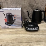 Chefman True Temp Gooseneck Stainless Steel Kettle Electric Used. Price: $49.99.