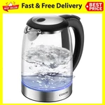Cosori Electric Kettle, No Plastic Filter And Spout, Stainless Steel Inner Lid, New. Price: $42.99.