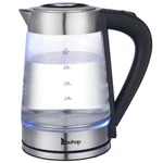 Zokop Tabletop 1100W 2.5L Electric Glass Hot Water Tea Pot Coffee Kettles New. Price: $22.99.
