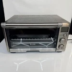 Breville The Compact Smart Countertop Toaster Oven BOV650XL Open Box Tested Work. Price: $140.00.