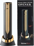 Premium Electric Wine Bottle Opener Foil Cutter - Smart Sensor,usb Charging Base New. Price: $59.99.