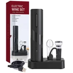Rechargeable Electric Wine Opener With Foil Cutter Bottle Corkscrew Usa New. Price: $21.15.