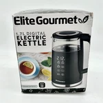 Elite Gourmet 1.7L Electric Kettle W/ Cool Touch Body Model: EKT8717 - Black Used. Price: $7.00.