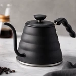 Pour Over Coffee Kettle 1.2L Gooseneck Stovetop Black Stainless Steel Barista New. Price: $27.99.