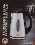 Chef's Counter Stainless Steel Electric KETTLE-1.8 Quart Capacity-rotating Base New. Price: $18.99.
