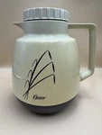Vintage Oster Carafe 56 Oz Insulated Thermos Coffee Tea Pitcher Dial Lid Used. Price: $13.00.