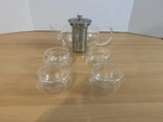 Kitchen Kite 4 Cup Stovetop Tea Kettle Set Used. Price: $20.99.