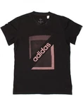Adidas Womens Climalite Graphic T-shirt Top Uk 12/14 Medium Black Cotton TP06 Pre-owned. Price: $6.27.