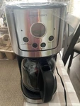 Amazonbasics 12-CUP Programmable Filter Coffee Machine Silver Stainless Steel New. Price: $39.99.