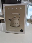 Smeg 50'S Retro Style Stovetop Whistling Tea Kettle 2.3L Black New. Price: $98.67.