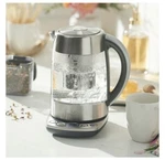 Princess House Vida Sana Electric Kettle Model 10413 Glass Stainless New. Price: $143.99.