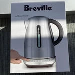 Breville Temp Select Electric Kettle BKE720 1.7L New Open Box, Unused. Price: $100.00.