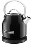 New Kitchenaid KEK1222OB 1.25-LITER Electric Tea Water Kettle Onyx Black. Price: $99.99.