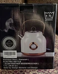 Nessgraim Retro Electric Kettle 1.7L Stainless Steel Tea New. Price: $34.95.