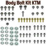 Body Bolt Kit Fits Ktm Plastics Fender Fork Guards 125 250 300 350 450 520 New. Price: $19.95.