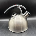 Oxo Uplift Tea Kettle 18/8 Stainless Steel 2QT/1.9L Good Grips Stovetop Used. Price: $32.87.
