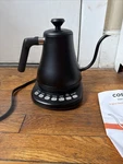 Cosori Electric Gooseneck Kettle Black With 5 Temperature Control Presets & Hold Used. Price: $42.99.