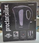 New Proctor Silex Electric Cordless Kettle 1.7L 1500W Auto Shutoff. Price: $25.63.