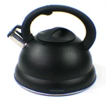 Tahari Italian Whistle Style Tea Kettle 3.2QT High Quality Stainless Steel Black Used. Price: $18.95.