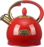 3QUART Whistling Classic Teapot Stainless Steel With Cool New. Price: $38.66.