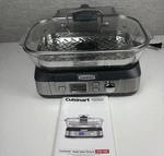 Cuisinart STM-1000 Cookfresh Digital Glass Steamer New Open Box. Price: $110.00.