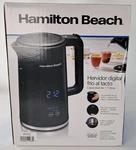 Hamilton Beach Cool-touch Digital Kettle 41033 *never Used* Open. Price: $42.78.