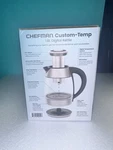 Chefman Custom-temp 1.8 Digital Kettle With Temperature Control New. Price: $45.99.