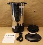 Vevor Commercial Coffee Urn, 50 Cups Stainless Steel Large Dispenser New. Price: $54.90.