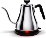 Willow & Everett Gooseneck 1L 120V Stainless Steel Electric Tea Kettle, Silver Used. Price: $25.00.