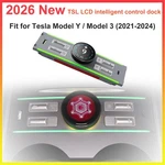 Car Interior Smart Lcd Knob Dock Station For Tesla Model 3 Y 2021-24 Ac Control New. Price: $67.83.