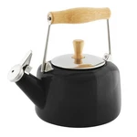 Chantal 1.4QT. Enamel-on-steel Sven Tea Kettle Matte Black New. Price: $108.00.