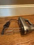 KHM614CU0 Speed Hand Mixer Silver & Gray Clean Used. Price: $29.99.