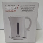 New Wolfgang Puck 1.7-LITER Electric Cool-touch Cordless Water Kettle 1100-WATT. Price: $19.99.