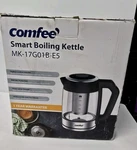 Comfee 1.7L Electric Tea Kettle Water Boiler 6 Presets Keep Warm Stainless Steel Open. Price: $59.00.
