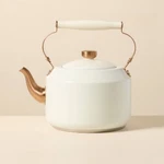 2QT Coated Tea Kettle Sour Cream - Hearth & Hand With Magnolia New. Price: $34.99.