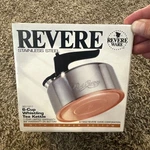 Vintage Nos Revere Ware Copper Clad 6 Cup Whistling Tea Kettle *new* #3511217. Price: $189.00.